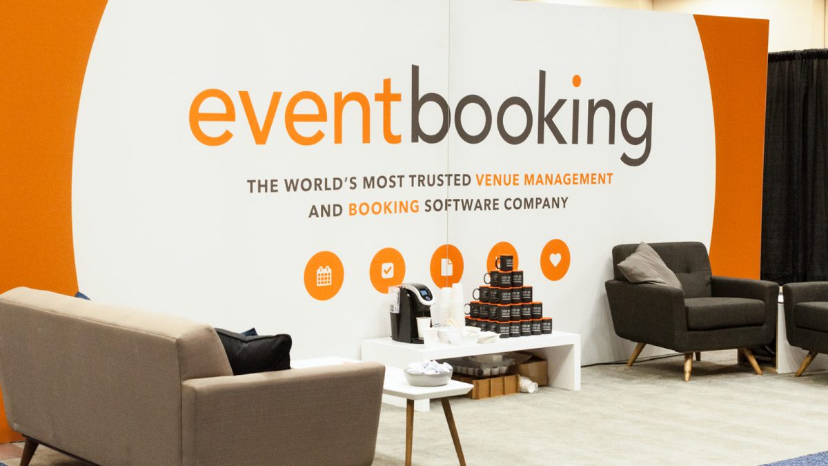 EventBooking Tradeshow Booth